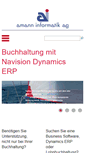 Mobile Screenshot of amanninformatik.ch